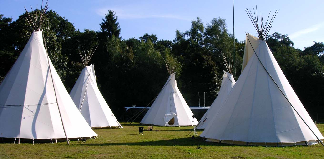 Verbazingwekkend Tipi tent huren of kopen, dat kan bij ons al 20 jaar VJ-55