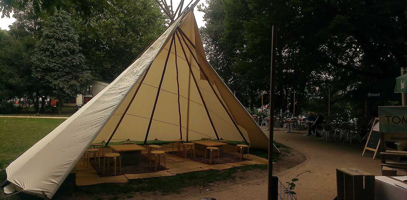 Transistor flauw Marxisme Tipi tent huren of kopen, dat kan bij ons al 20 jaar