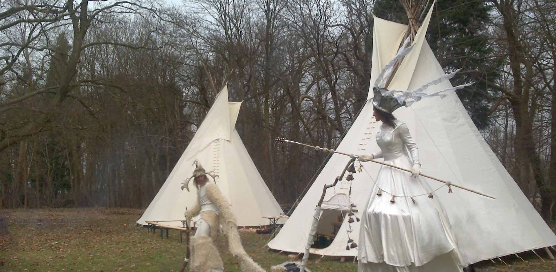 Persoonlijk kin Koningin Tipi tent huren of kopen, dat kan bij ons al 20 jaar