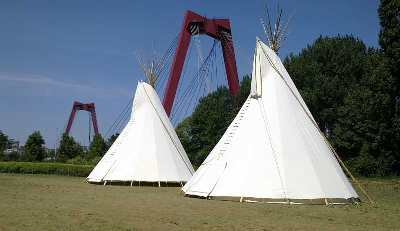 Dageraad Aanpassing De databank De tipi is een ideale feesttent voor groot en klein