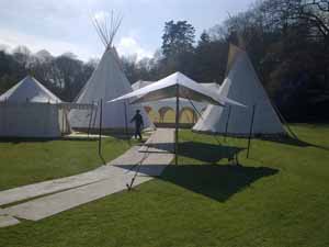 tipi tent project